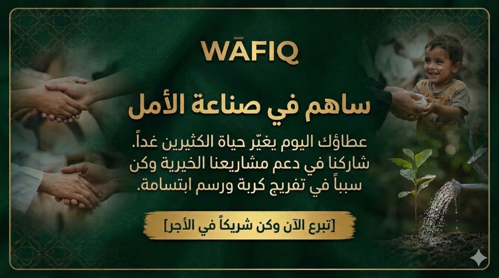 معاً نصنع الأمل — العمل الخيري والإنساني