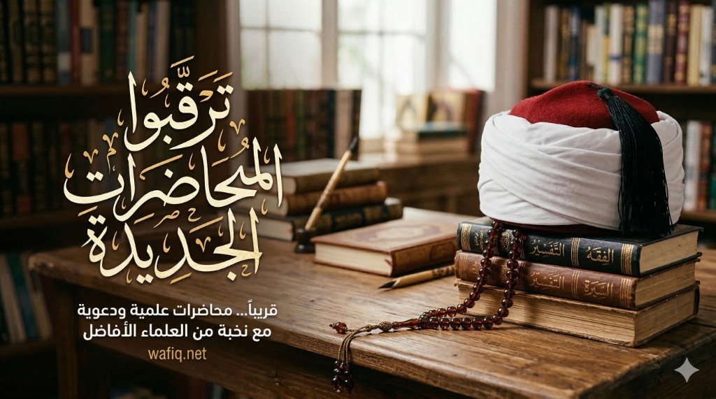 ترقبوا المحاضرات الجديدة